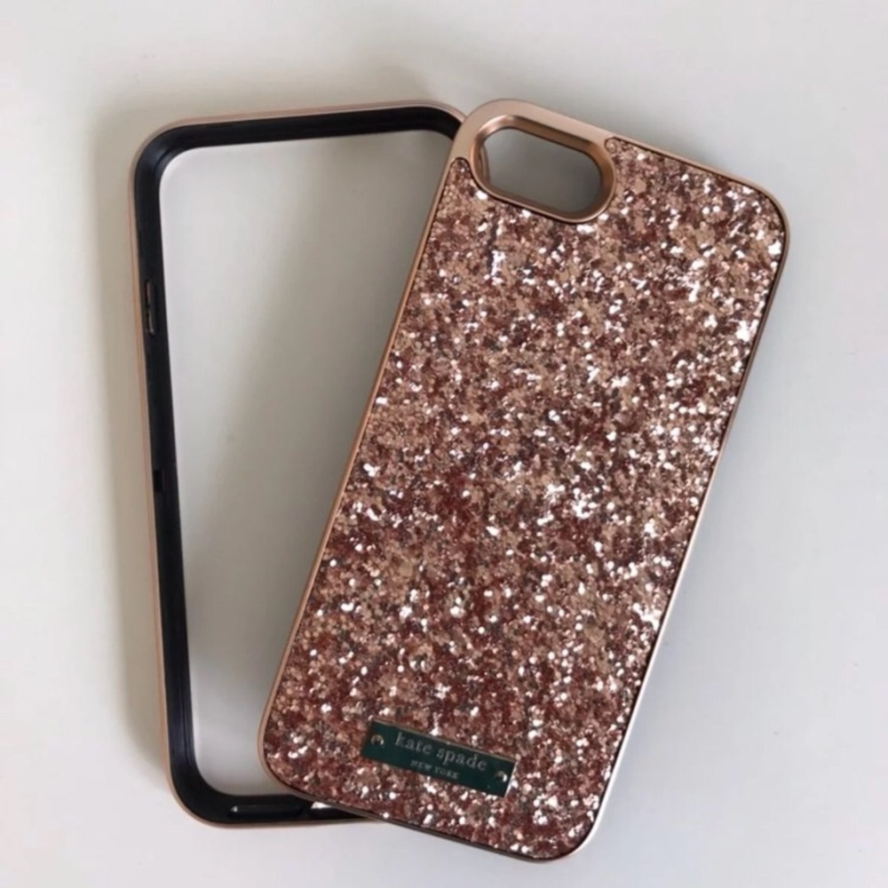 Kate Spade Exposed Glitter iPhone Case